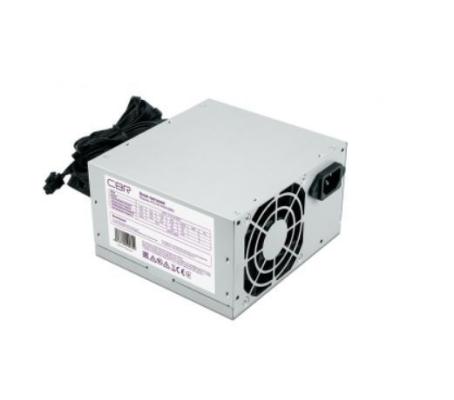 Блок питания ATX 400 Вт CBR ATX 400W, 8cm fan, 20+4pin/1*4pin/1*IDE/2*SATA, кабель питания 1.2м [PSU-ATX400-08EC] OEM