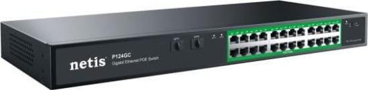 Коммутатор 24PORT 10/1000M POE 2 SFP COMBO P124GC NETIS