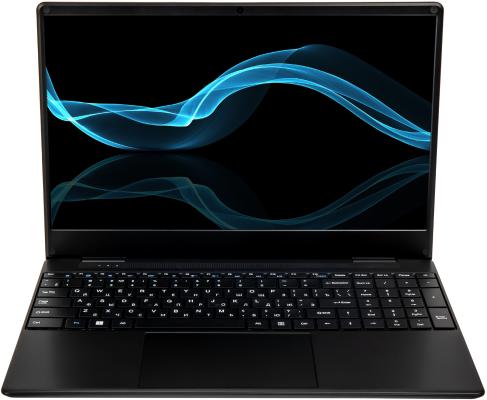 Ноутбук HIPER Workbook 15 15.6" 1920x1080 Intel Core i3-1000NG4 SSD 512 Gb 16Gb Bluetooth 5.0 Intel Iris Plus Graphics черный Windows 11 Professional U26-15FII3100R16S5WPG