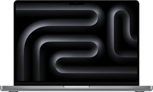Ноутбук Apple MacBook Pro 14 14.2" 3024x1964 Apple -M3 SSD 1024 Gb 8Gb WiFi (802.11 b/g/n/ac/ax) Bluetooth 5.3 Apple M3 10-core серый macOS Английская клавиатура MTL83LL/A