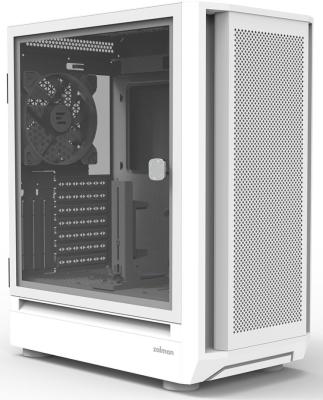 Корпус E-ATX ZALMAN i6, EATX, WHITE, FRONT MESH, WINDOW, 2x3.5", 3x2.5", 1xUSB2.0, 1xUSB3.0, 1xUSB Type C, FRONT 3x140mm RGB LED, REAR 1x140mm RGB LED