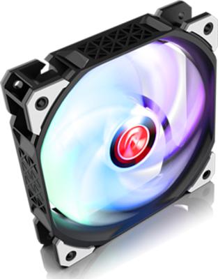 Вентилятор для корпуса RAIJINTEK AGERAS 12 ARGB-1 (120x120x25mm, PWM, 800-2200RPM, 33 dBA max, ARGB LED, hydraulic bearing)