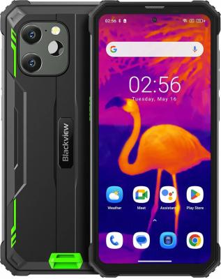 Смартфон Blackview BV8900 черный зеленый 6.5" 256 Gb LTE NFC Wi-Fi GPS 3G Bluetooth 4G