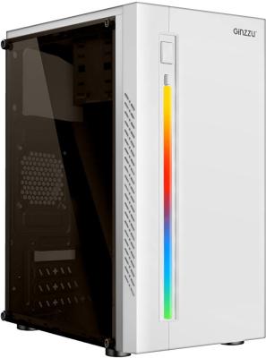 Ginzzu D390 2*USB 2.0,AU White Window