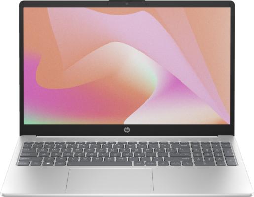 Ноутбук HP 15-fc0003nia 15.6" 1920x1080 AMD Ryzen 5-7520U SSD 512 Gb 8Gb WiFi (802.11 b/g/n/ac/ax) Bluetooth 5.3 AMD Radeon Graphics серебристый DOS 7K2M6EA