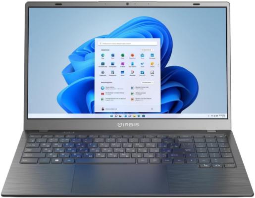 Ноутбук Irbis 15NBC1014 15.6" 1920x1080 Intel Celeron-N5095 SSD 256 Gb 8Gb Bluetooth 5.0 Intel UHD Graphics серый Windows 11 Professional 15NBC1014