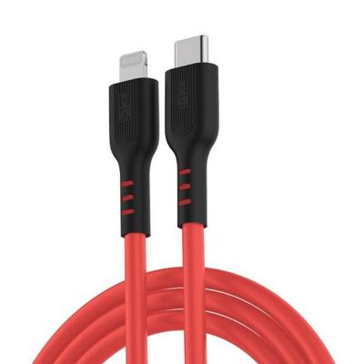 Кабель USB-C - Lightning 1м ZMI GL870 силиконовый красный