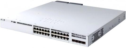 Catalyst 9300L 24-port 1G copper with fixed 4x1Gb SFP uplinks, PoE+, DNA Network Advantage Lic , C9300L-24P-4G-A