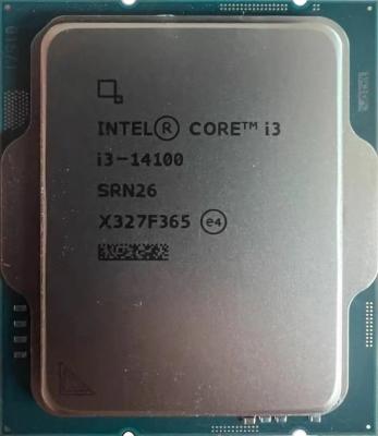 Процессор Intel Core i3 14100 3500 Мгц Intel LGA 1700 OEM CM8071505092206