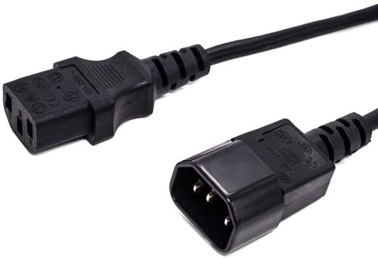 Кабель питания системный блок-монитор Filum FL-PC6-C13-C14-1.8M C13-C14 3х0.5mm? 220В 6A 1.8м