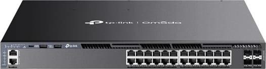 TP-Link SG6428XHP, Стекируемый управляемый коммутатор 3го уровня Omada с 24 гигабитными портами PoE+ и 4 портами SFP+