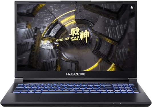 Ноутбук 15.6" Hasee Z7D6 FHD 1920x1080 Intel Core i7-12650H SSD 512 Gb 16Gb WiFi 6 Bluetooth 5.2 NVIDIA GeForce RTX 4050 6Gb черный FreeDOS