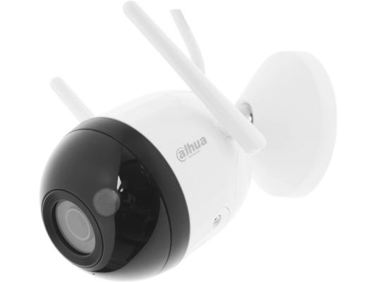 DAHUA  Уличная цилиндрическая IP-видеокамера с LED-подсветкой до 30м и Wi-Fi. 2Мп; 1/3” CMOS; объектив 2.8мм; чувствительность 0.005лк@F1.6; сжатие: H.265+, H.265, H.264+, H.264, MJPEG; 2 потока до 2М