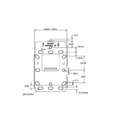 Крепление CISCO Mounting bracket for Catalyst 9105AX, OEM, AIR-AP-BRACKET-W4