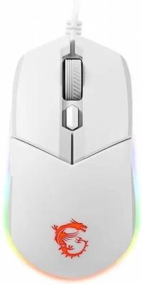 Мышь проводная MSI Clutch GM11 белый USB