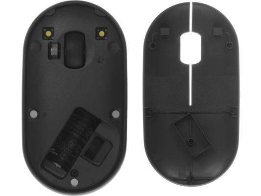 Комплект беспроводной клавиатура + мышь Logitech MK470, USB-радиоканал, низкопрофильная, графитовый/светло-серый