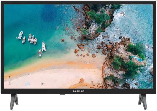 Телевизор LED PolarLine 24" 24PL52TC черный HD 50Hz DVB-T DVB-T2 DVB-C WiFi Smart TV (RUS)