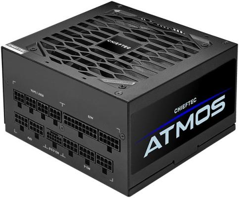 Блок питания ATX 750 Вт Chieftec Atmos CPX-750FC (ATX 3.0, 750W, 80 PLUS GOLD, Active PFC, 135mm fan, Full Cable Management, Gen5 PCIe) Retail