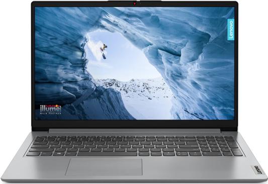 Ноутбук Lenovo IdeaPad 1 15IAU7 15.6" 1920x1080 Intel Core i3-1215U SSD 512 Gb 8Gb WiFi (802.11 b/g/n/ac/ax) Bluetooth 5.2 Intel UHD Graphics серый DOS 82QD00EJUE