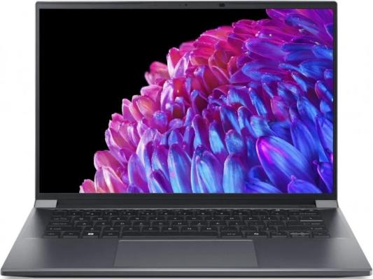 Ноутбук Acer Swift X 14 SFX14-72G-76LG Core Ultra 7 155H 16Gb SSD1Tb NVIDIA GeForce RTX4060 8Gb 14.5" OLED WQXGA+ (2880x1800) без ОС metall WiFi BT Cam (NX.KR8CD.001)