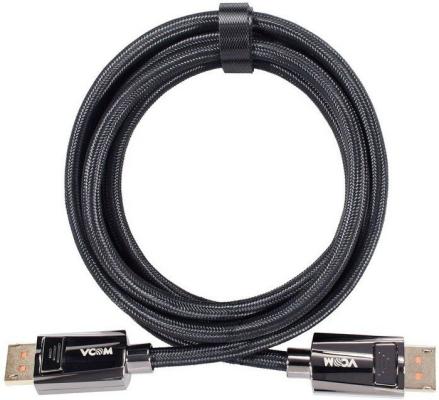 Кабель соединительный DISPLAY PORT v2.1 80GBps, 8K@60Hz, 2m,медь, VCOM <CG655-2.0>