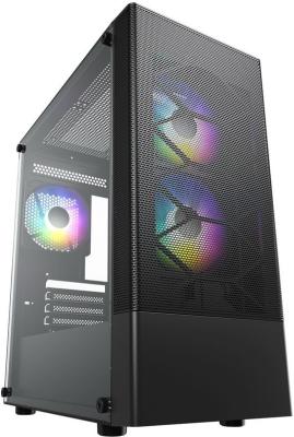 Корпус ACD Coffre 106 USB3.0*1+USB2.0*2+HD audio ,2*12cm F1 ARGB fans at front(Slave fans) ,1*12cm F1 ARGB fan at rear (Master fan), TG