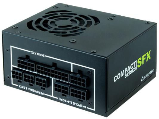 Блок питания ATX 450 Вт Chieftec Compact CSN-450C  2.3, 450W, SFX, Active PFC, 80mm fan, 80 PLUS GOLD, Full Cable Management Retail
