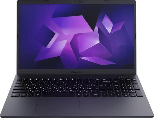 Ноутбук 14.1" Kvadra Nau LE14U 1920x1080 Intel Core i3-1215U SSD 256 Gb 8Gb Bluetooth 5.2 Intel UHD Graphics черный DOS Y22L01P01101R_3C7D51