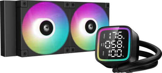 Система охлаждения жидкостная Deepcool LD240 ARGB Soc-AM5/AM4/1151/1200/1700 черный 4-pin 38.71dB Al 1476gr Ret