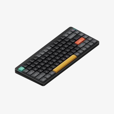 Клавиатура беспроводная механическая Nuphy AIR75 V2, low profile gateron 2.0, Brown Switch, Bluetooth, RGB подсветка, 4000мАч, Черный AIR75v2-BB-3