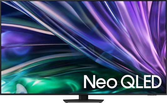 Телевизор ЖК 55'' Samsung/ 55", NeoQLED, Ultra HD, Tizen Smart TV, 120 Hz, HDR10+, Wi-Fi, Voice, DVB-T2/C/S2, Bluetooth, CI+(1.4), FreeSync Premium PRO, 2.2Ch 40W, OTS Lite, 4HDMI, 2USB, Graphite Black 2024