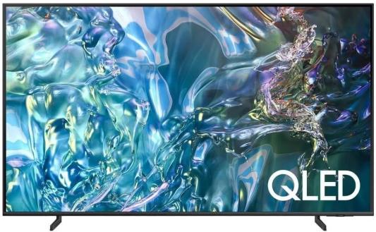 Телевизор ЖК 85'' Samsung/ 85", QLED, Ultra HD, Tizen Smart TV, HDR10+, Wi-Fi, Voice, DVB-T2/C/S2, Bluetooth, CI+(1.4), 20W, OTS Lite, 3HDMI, 2USB, Titan Gray 2024