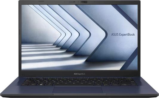 Ноутбук/ ASUS B1402CBA-EB3837 14"(1920x1080 (матовый) WVA)/Intel Core i7 1255U(1.7Ghz)/16384Mb/1024PCISSDGb/noDVD/Int:Intel UHD Graphics/Cam/BT/WiFi/42WHr/war 1y/1.49kg/Star Black/DOS