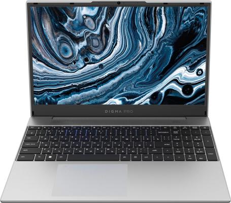 Ноутбук Digma Pro Breve 15.6" 1920x1080 AMD Ryzen 7-5700U SSD 512 Gb 16Gb Bluetooth 5.2 AMD Radeon Graphics серебристый Windows 11 Professional DN15R7-ADXW01
