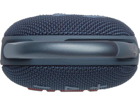 Портативная колонка JBL Clip 5, 1.0, синий, 7 Вт, Bluetooth, 1400мАч, влагозащита IP67