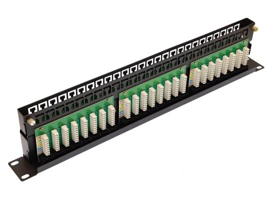 Патч-панель Suprlan 10-0406 19" 1U 48xRJ45 кат.5E UTP
