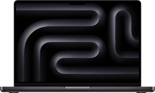Ноутбук Apple MacBook Pro 14 14.2" 3024x1964 Apple -M3 Pro SSD 1024 Gb 18Gb WiFi (802.11 b/g/n/ac/ax) Bluetooth 5.3 Apple M3 Pro 18-core черный macOS Английская клавиатура MRX43ZP/A