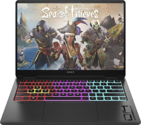 Ноутбук HP Omen 14-fb0020ci 14" 2880x1800 Intel Core Ultra 7-155H SSD 512 Gb 16Gb Bluetooth 5.4 WiFi (802.11 b/g/n/ac/ax/be) nVidia GeForce RTX 4050 6144 Мб черный DOS A1AA7EA