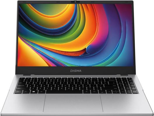 Ноутбук Digma EVE P5852 15.6" 1920x1080 Intel-N200 SSD 512 Gb 16Gb Bluetooth 5.0 Intel UHD Graphics серебристый Windows 11 Professional DN15N2-ADXW01