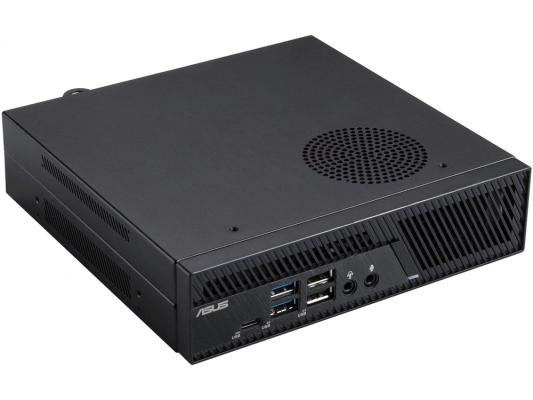 Неттоп ASUS MiniPC PB63 i3-13100 (4C/8T) UHD Graphics 730 Barebone GbitEth Wi-Fi 6 Free DOS черный