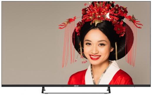 Телевизор 50'' AKAI TA50BU500 UHD Смарт черный
