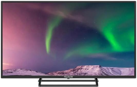 Телевизор LED PolarLine 40" 40PL53TC-SM белый FULL HD 60Hz DVB-T DVB-T2 DVB-C (RUS) черный