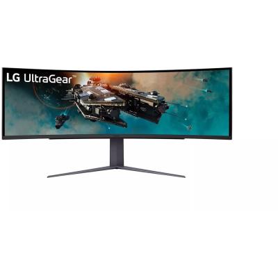 Монитор LG 49" UltraGear 49GR85DC-B черный VA LED 32:9 HDMI матовая HAS Piv 3000:1 450cd 178гр/178гр 5120x1440 240Hz FreeSync Premium Pro DP 2K USB 15.1кг