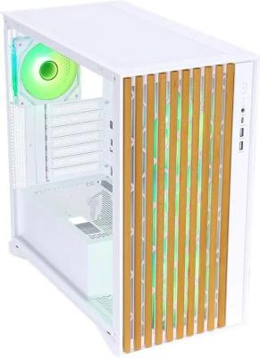 Корпус mATX Formula TimberLine T0 белый без БП mATX 6x120mm 6x140mm 2xUSB3.0 audio