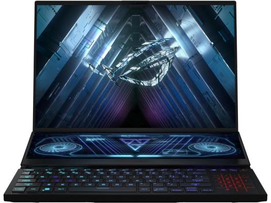 Ноутбук 16" ASUS ROG Zephyrus Duo 16 GX650PY-NM083W 2560x1600 AMD Ryzen 9-7945HX RAM 32 ГБ SSD 2048 ГБ NVIDIA GeForce RTX 4090 16 ГБ черный Windows 11 Home 90NR0BI1-M004V0
