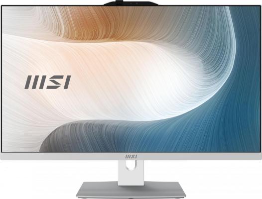 MSI Modern AM272P 1M AiO 27" FHD(1920x1080)IPS AG Non-touch, Core i5-120U (1.4GHz), 16GB DDR5(2x8GB),512GB SSD M.2,Intel UHD,WiFi,BT,camera,WirelessKB&mouse Eng/Rus,NoOS,1y war-ty,White