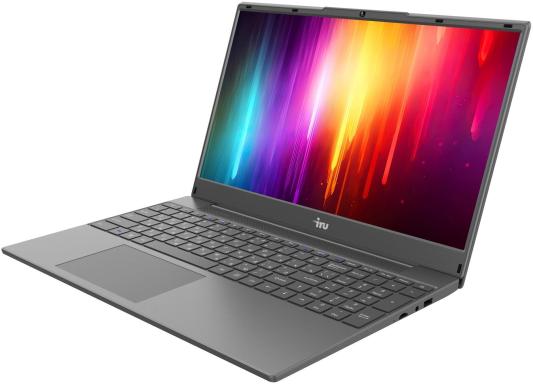 Ноутбук iRu Tactio 15PHC 15.6" 1920x1080 AMD Ryzen 7-5700U SSD 512 Gb 16Gb Bluetooth 5.0 AMD Radeon Graphics черный Windows 11 Professional 2017348