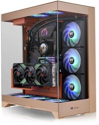 Корпус Thermaltake CTE E550 TG коричневый без БП ATX 8x120mm 6x140mm 2xUSB3.0 audio bott PSU