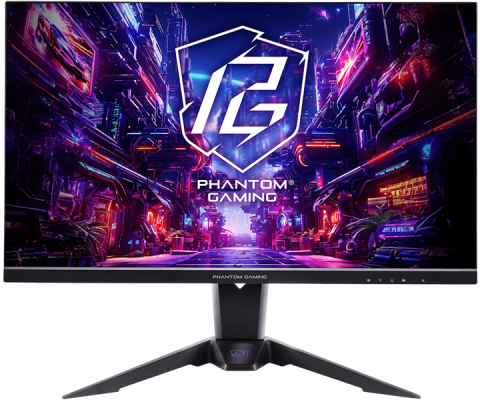 Монитор 27" ASRock Phantom Gaming PG27QFT2A черный IPS 2560x1440 400 cd/m? 1 ms 180Гц HDMI DisplayPort PG27QFT2A
