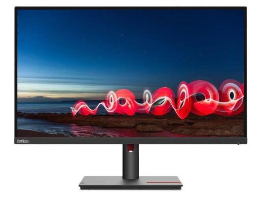 Монитор 27" Lenovo ThinkVision T27i-30 черный, IPS LED, 16:9, 1920x1080, 300 cd/m?, 178°/178°, 1000:1, 60Hz, HDMI, VGA, DP, USB, матовая, HAS, Pivot, FHD